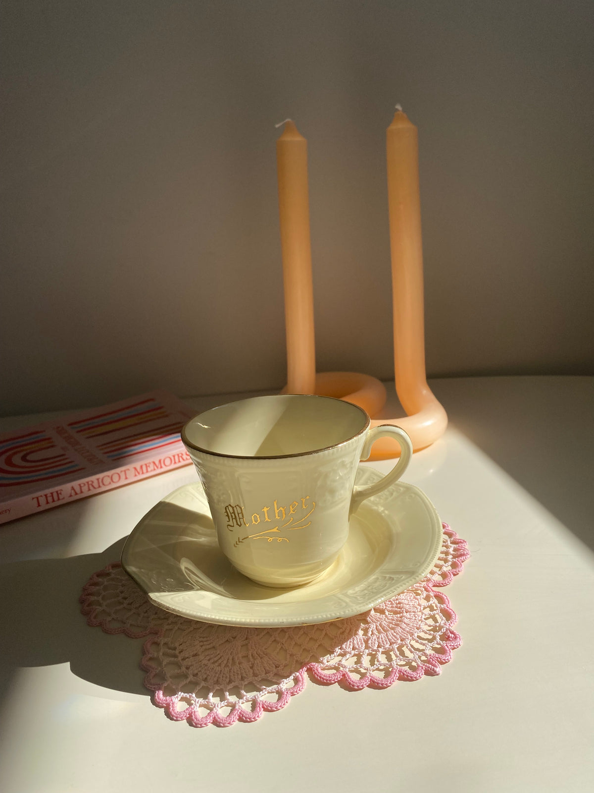 Blessed Mom Tea Cup & Saucer