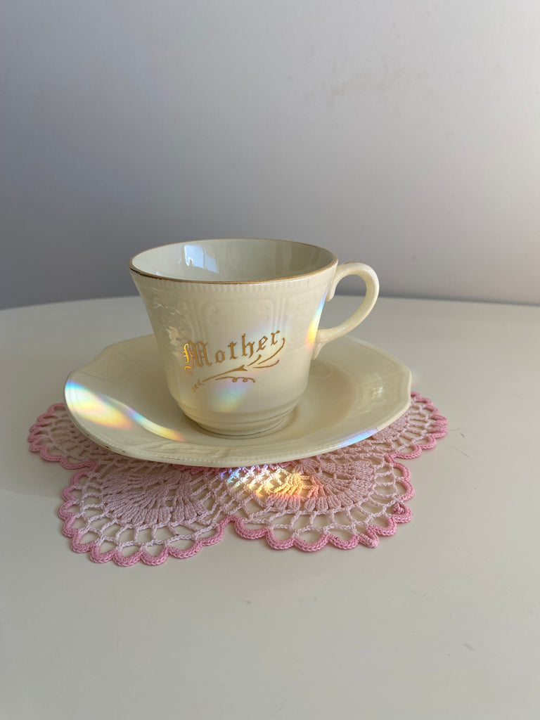 Antique 'Mother' Tea Cup